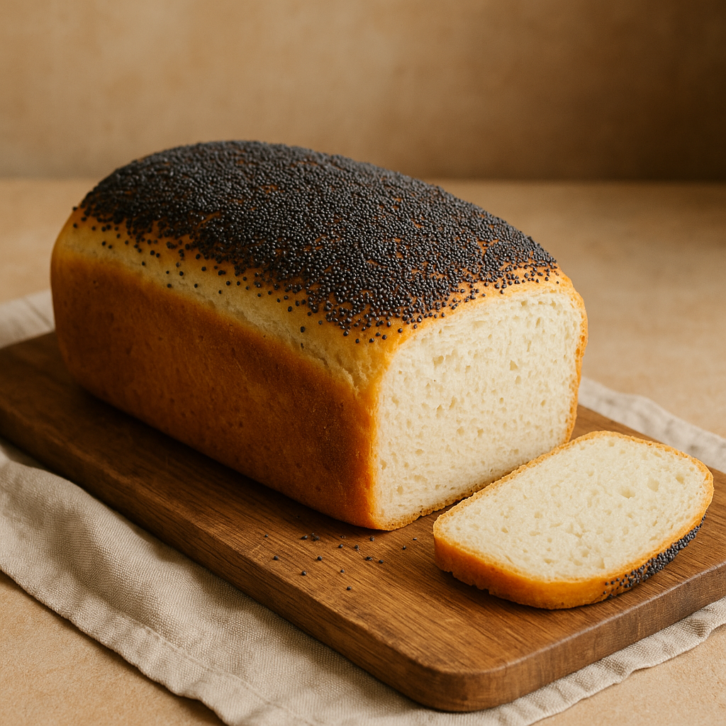 Wit maanzaadbrood
