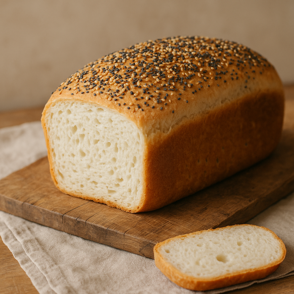 Wit sesam-/maanzaadbrood